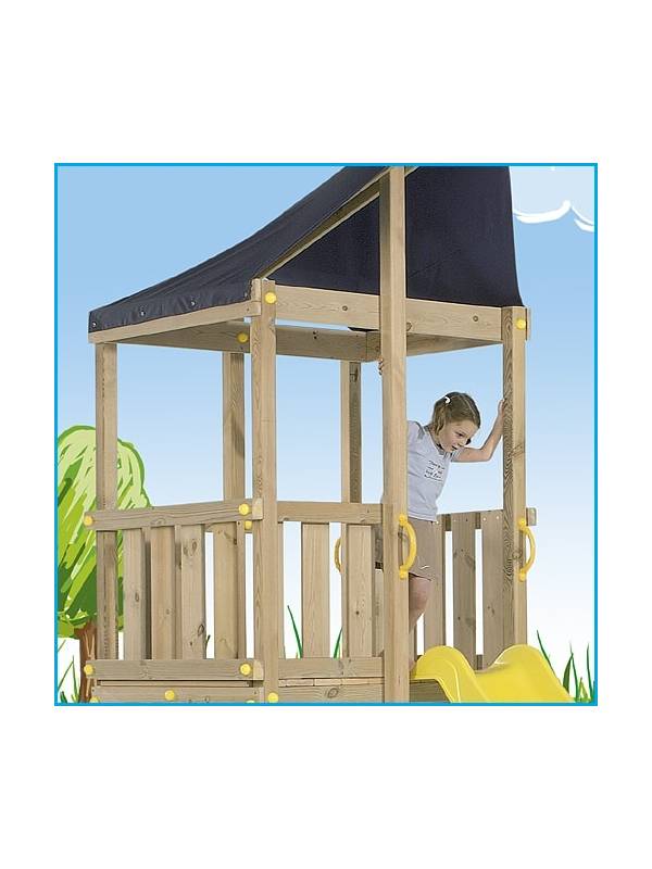 Набор для строительства детской площадки FOYER (крепежные изделия, скат, подробный проект выпилки)