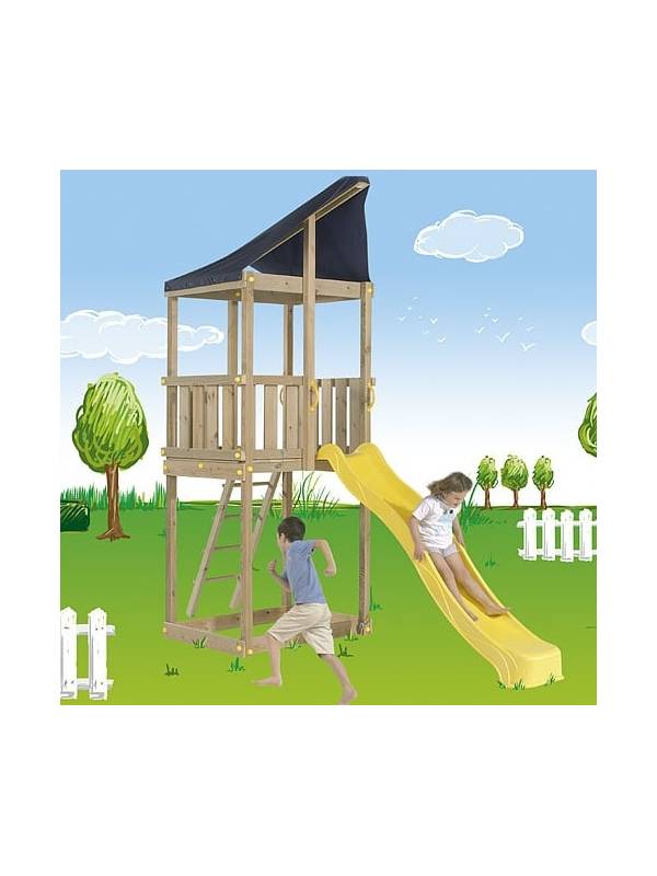Набор для строительства детской площадки FOYER (крепежные изделия, скат, подробный проект выпилки)