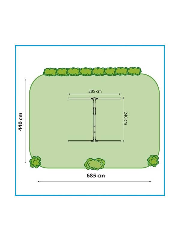 Набор для строительства детской площадки FREESWING BASIC (крепежные изделия, качели, скат, подробный проект выпилки)