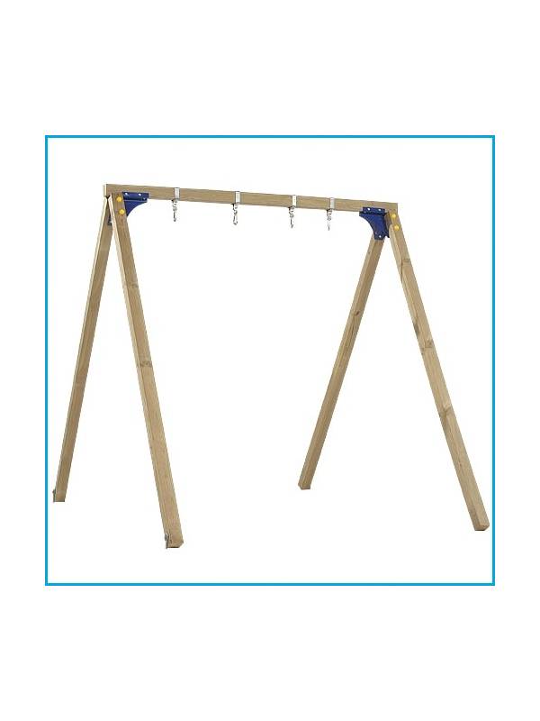 Набор для строительства детской площадки FREESWING BASIC (крепежные изделия, качели, скат, подробный проект выпилки)