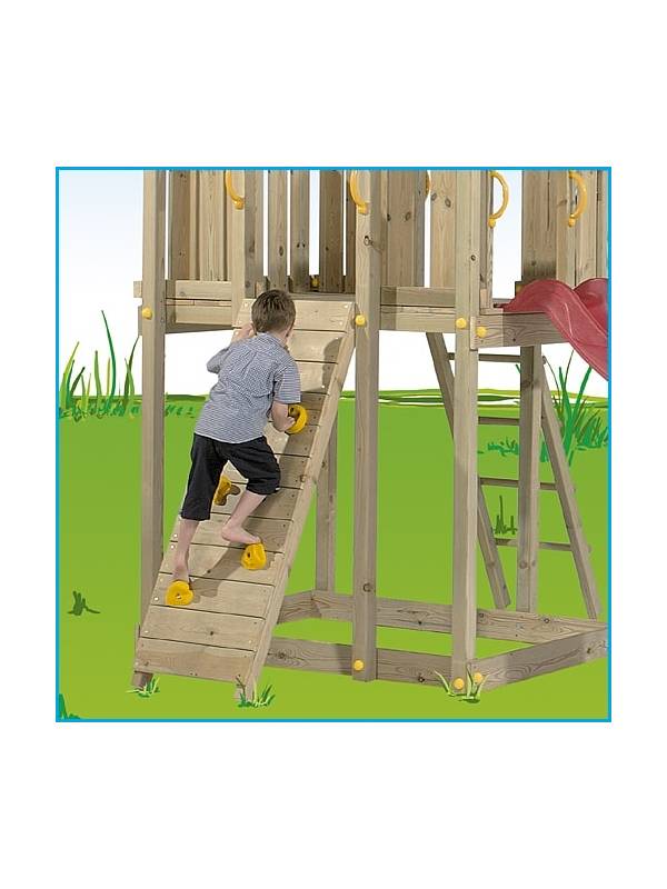 Набор для строительства детской площадки LOFT (крепежные изделия, скат, подробный проект выпилки)