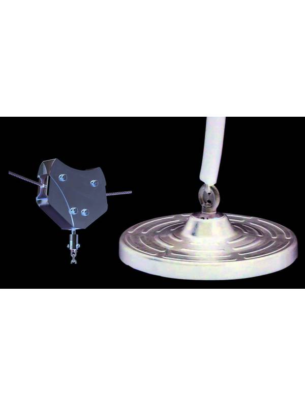 Сиденье-диск резиновое с цепью для канатной дороги