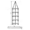 Веревочная лестница 3 стороны