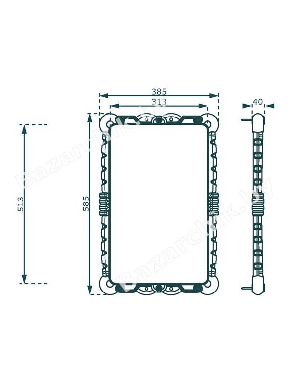 Кривое зеркало для детской площадки