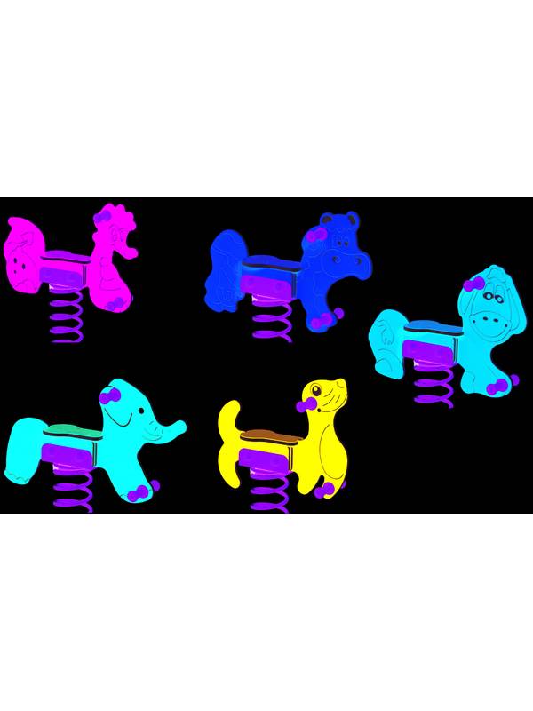 Качалка на пружине (серия Graphics)