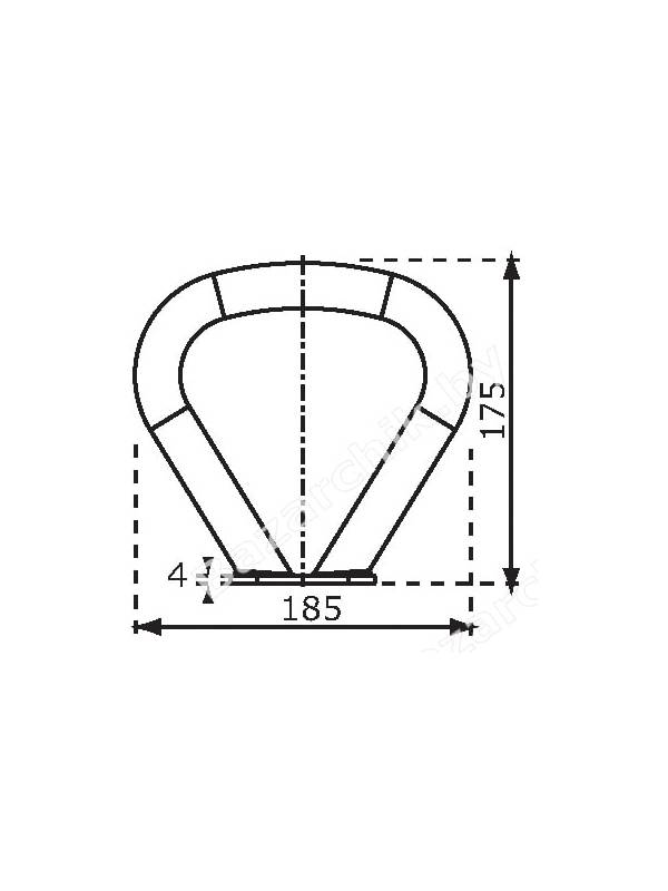 Металлическая ручка для качелей-балансира