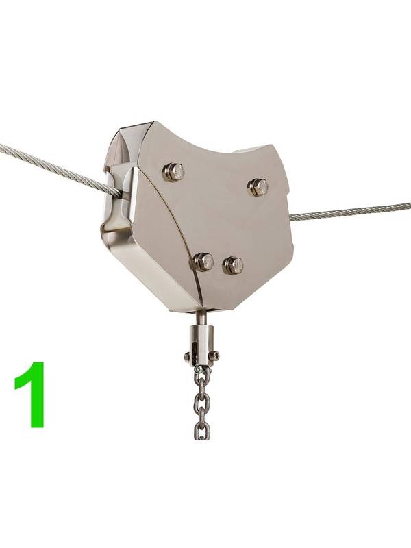 Стальной трос для канатной дороги 25 м