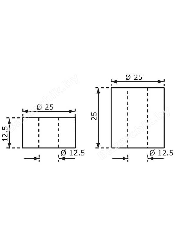 Дистанционное кольцо (h 25 мм)