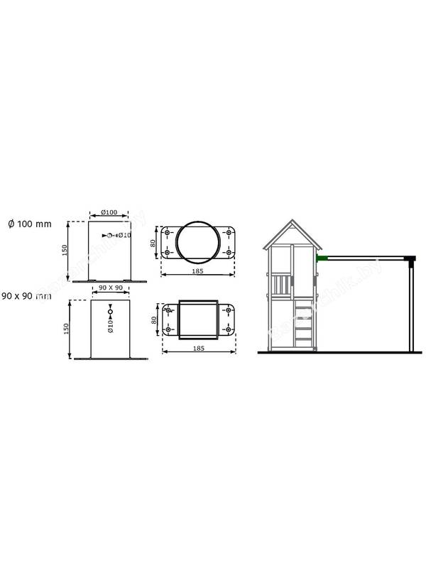 Уголок для балки Wall KBT
