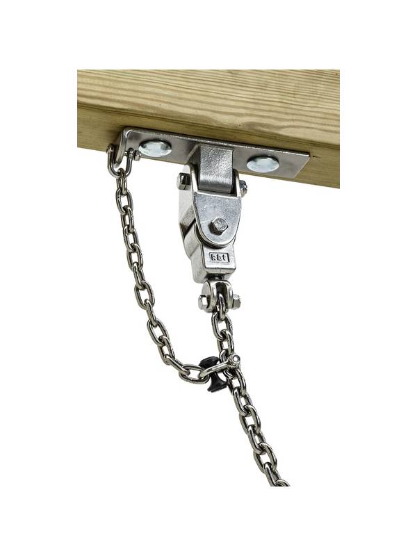 Точечный поворотный подвес с карданным соединением