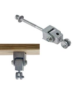 Сквозной подвес для качелей KBT Premium оцинкованный