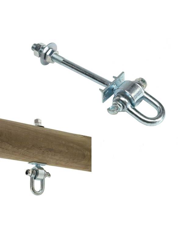 Сквозной подвес (карабин) для качелей KBT Тип D+ 160мм