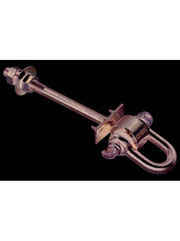 Сквозной подвес (карабин) для качелей KBT Тип D+ 160мм