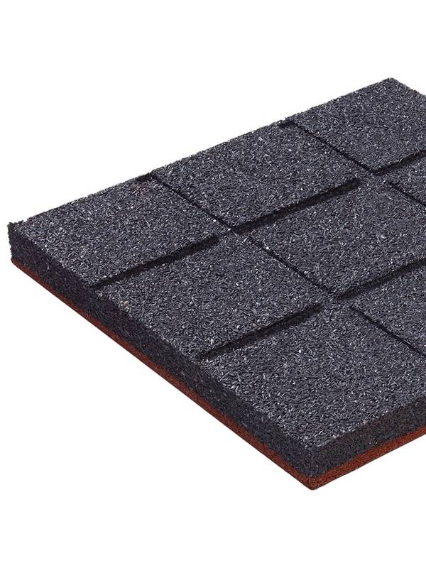 Резиновая плитка Hicar для детской площадки