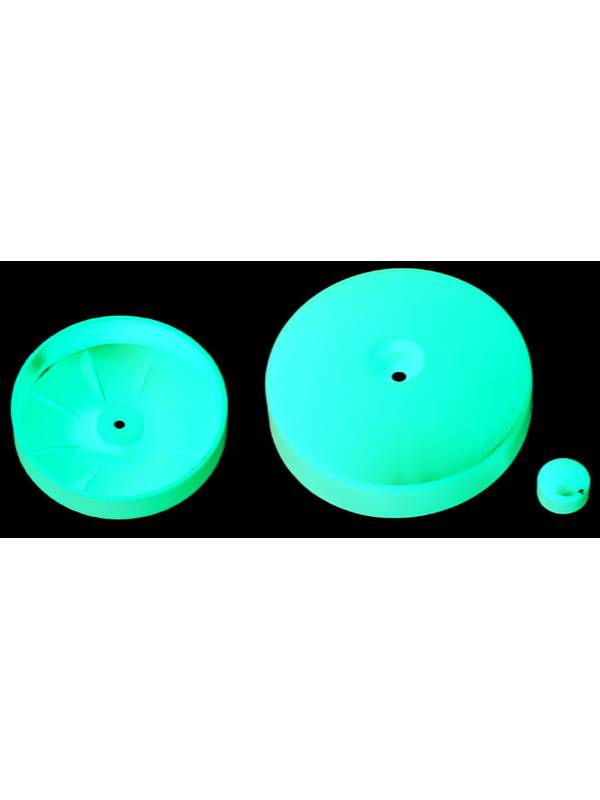 Заглушка (крышка) пластиковая наружная круглая 80 мм (S)