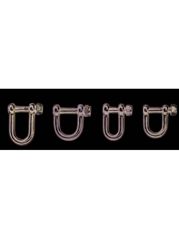 Скоба такелажная (оцинкованная сталь) 20х8 мм