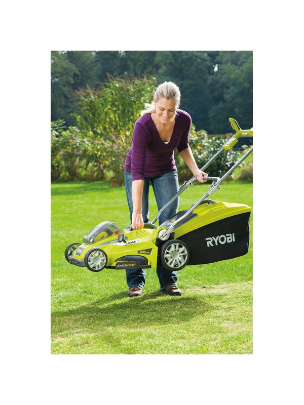 Аккумуляторная газонокосилка 4-х колесная Ryobi RLM 36 X 40 H 40
