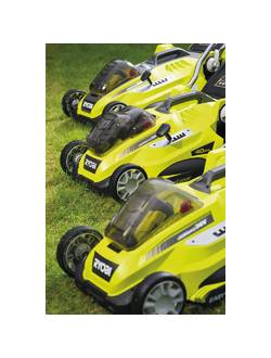 Аккумуляторная газонокосилка 4-х колесная Ryobi RLM 36 X 40 H 40