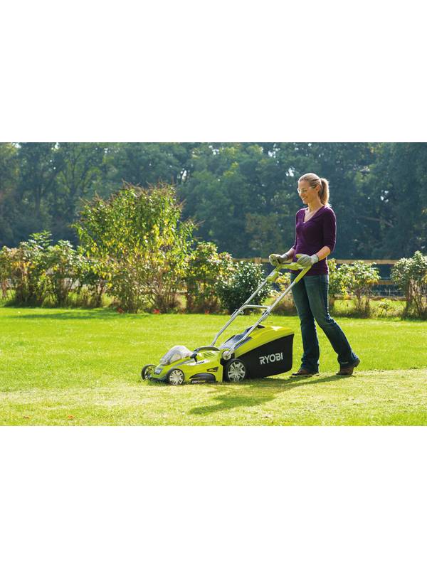 Аккумуляторная газонокосилка 4-х колесная Ryobi RLM 36 X 40 H 40