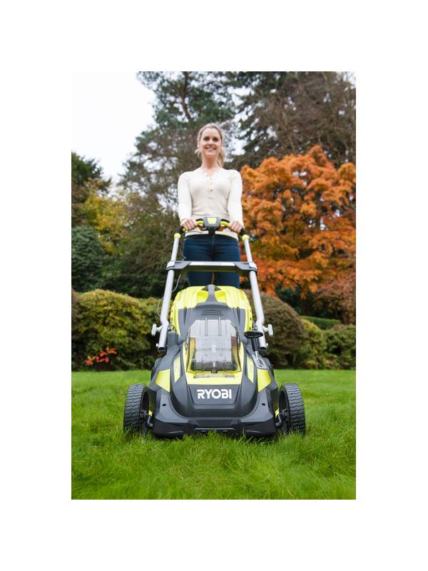 Газонокосилка аккумуляторная самоходная RYOBI RLM36X41H50P