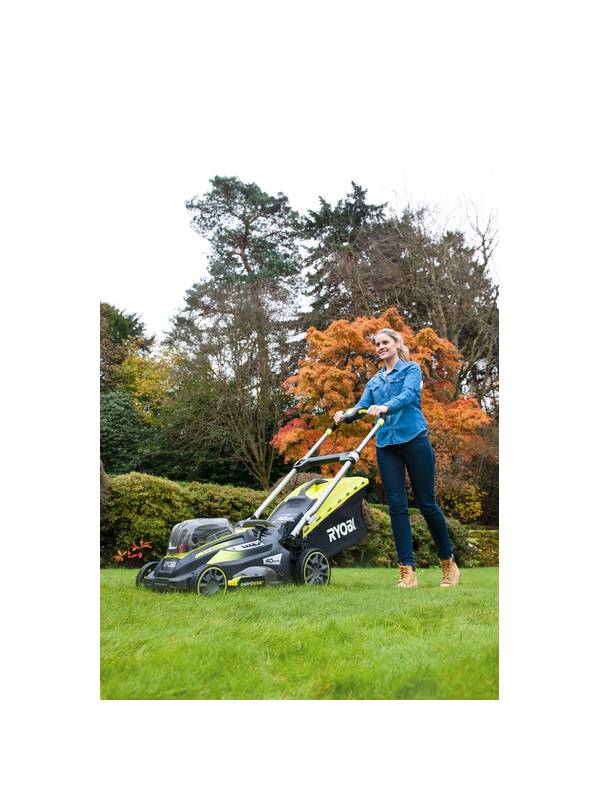 ONE + / Аккумуляторная газонокосилка Ryobi OLM 1841 H