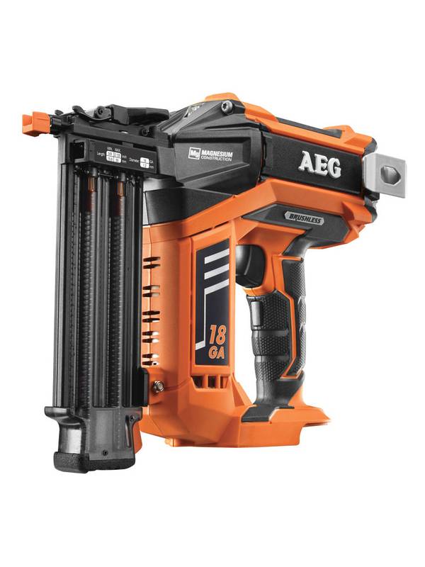 Пистолет гвоздезабивной аккумуляторный электро-пневматический AEG B18N18-0 (без аккумулятора и ЗУ)