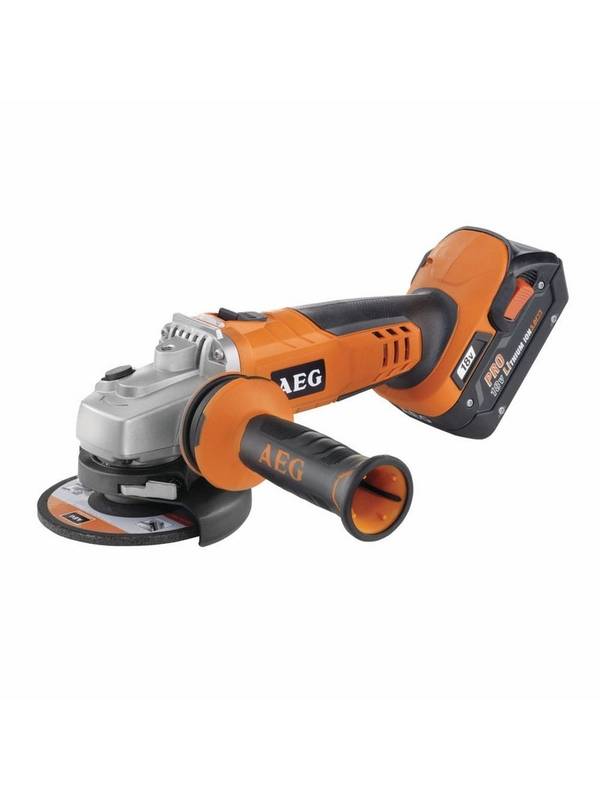 Углошлифмашина аккумуляторная AEG BEWS 18-125 X LI-402C