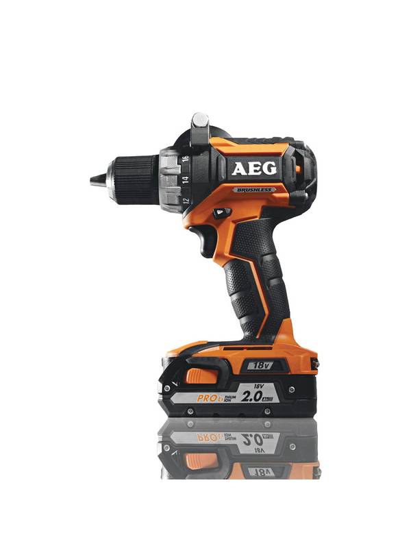 Дрель-шуруповерт безударная AEG BS 18 CBL LI-202C