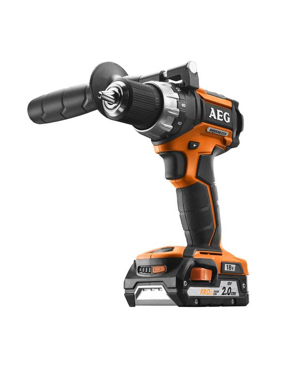 Дрель-шуруповерт безударная AEG BS 18 CBL LI-202C