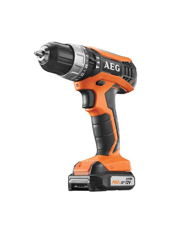 Дрель-шуруповерт ударная аккумуляторная AEG BSB12G3LI-202C