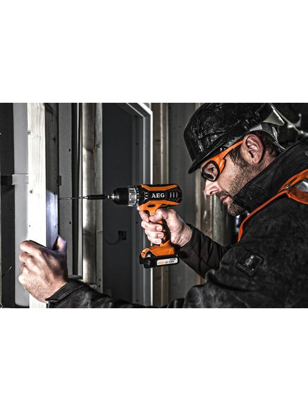 Дрель-шуруповерт ударная аккумуляторная AEG BSB12G3LI-202C