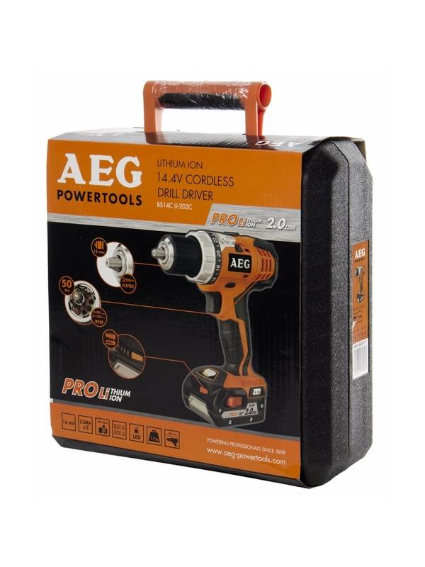Шуруповерт AEG BS 14 C Li-202C