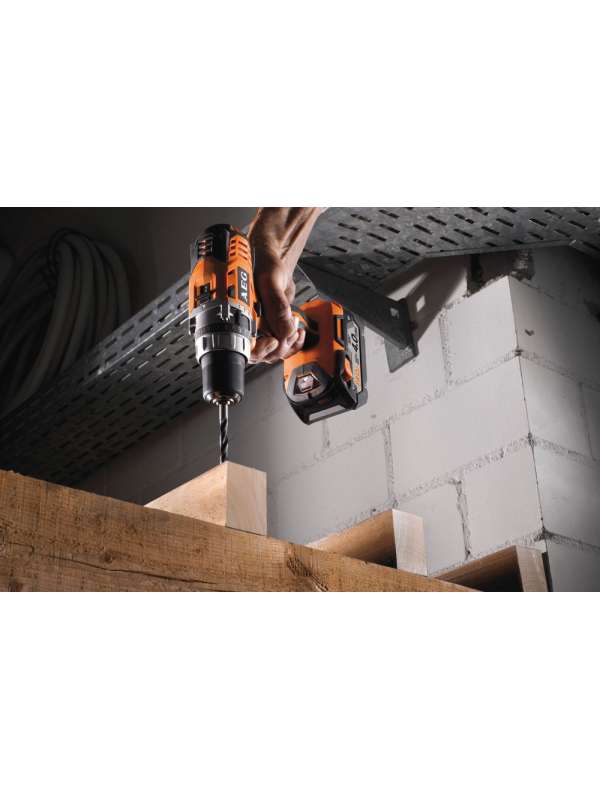 Шуруповерт ударный AEG BSB 18 C Li-402C