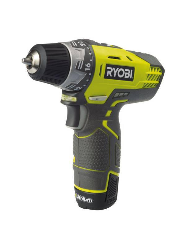 Дрель-шуруповерт аккумуляторная RYOBI R12DD-L13S