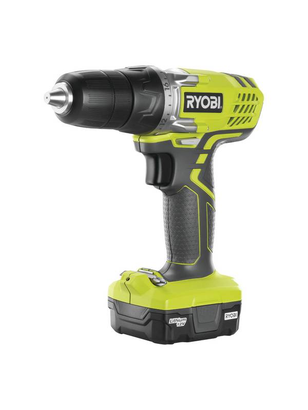 Дрель-шуруповерт аккумуляторная RYOBI R12SD-L13G