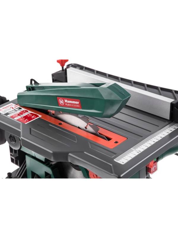 Пила торцовочная комбинированная ( + распиловочный стол) Hammer Flex STL1200/210C