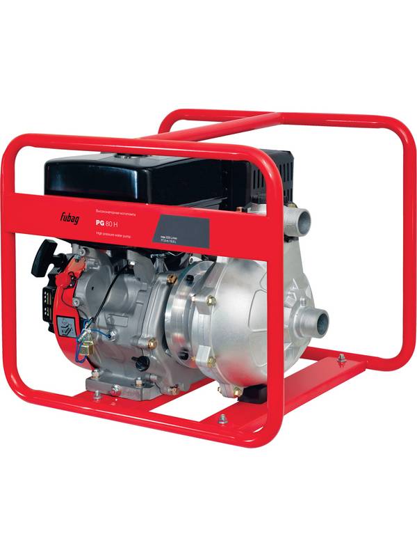 Мотопомпа высоконапорная FUBAG PG 80 H