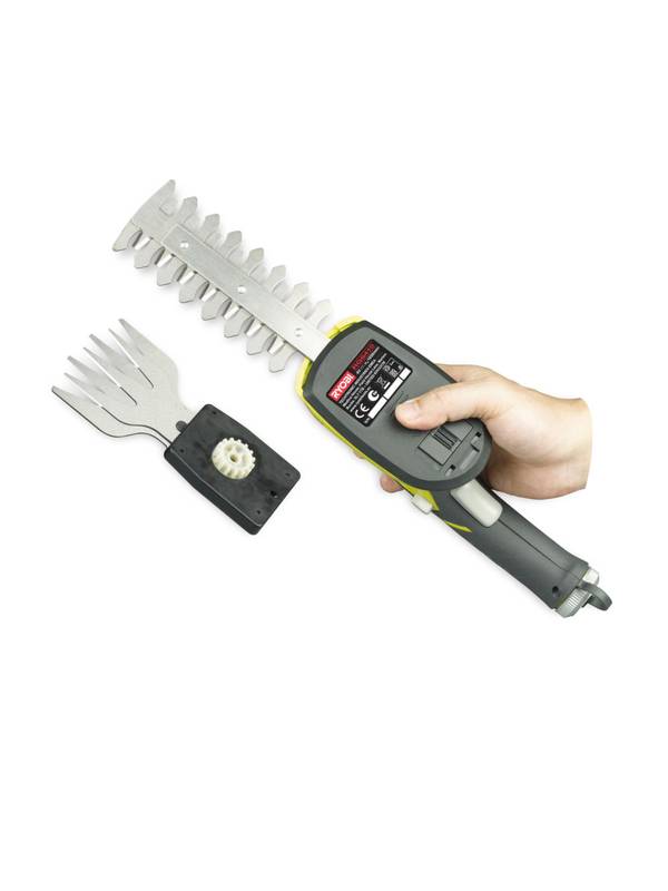 Аккумуляторные садовые ножницы для травы + кусторез Ryobi RGS 410 TEK4