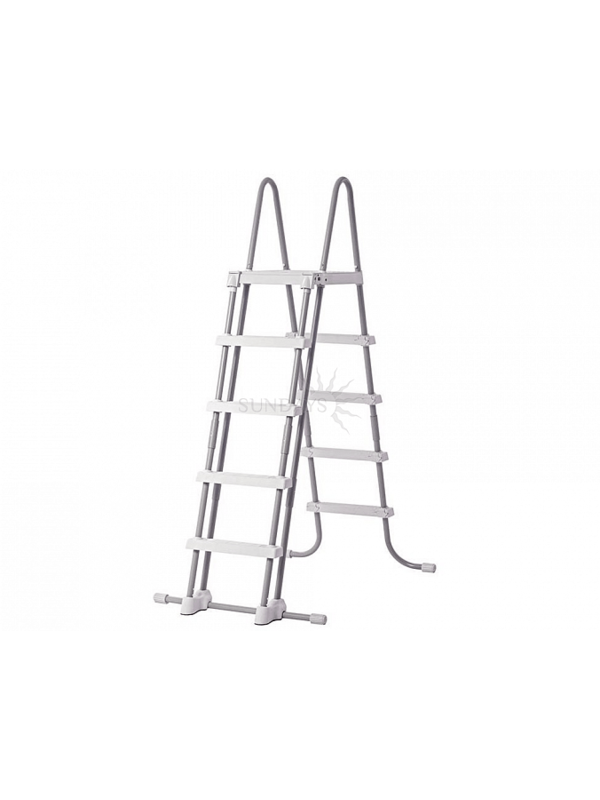 26324 Каркасный бассейн Ultra Frame 488х122см , Intex + песочный фильтр-насос 4500л\ч, лестница, тент, подстилка