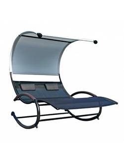 С11322/770537 лежак-качалка с навесом