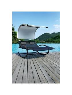 С11322/770537 лежак-качалка с навесом