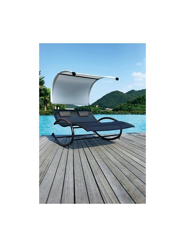 С11322/770537 лежак-качалка с навесом