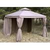 3x3м, 0933, Газебо (шатер, беседка) LEGEND, каркас: алюминий, навес и боковые стенки: полиэстер с PVC-покрытием, цвет: бежевый; с противомоскитной