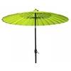 11810, Зонтик от солнца SHANGHAI D2,13m, с коленом для изгиба, алюминиевая стойка D38mm, 24 ребра D4,5mm; ткань покрытия: полиэстер; цвет: зеленый