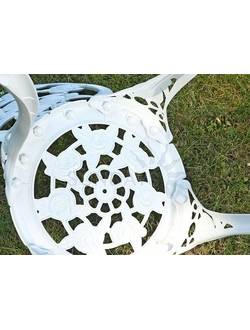 ZX-1019 Комплект садовой мебели Sundays WHITE FLOWERS