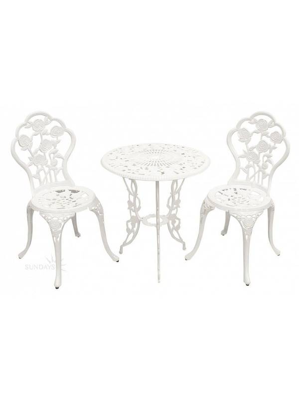 ZX-1019 Комплект садовой мебели Sundays WHITE FLOWERS