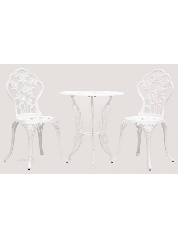 ZX-1019 Комплект садовой мебели Sundays WHITE FLOWERS