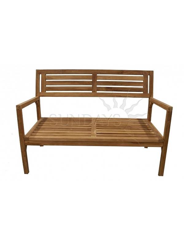 TIF-307/308/317 Комплект садовой мебели INDIA (1 диван, 2 кресла, 1 столик) Indoexim. Дерево: тик