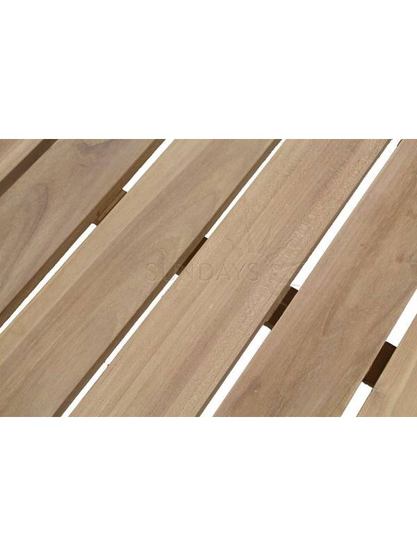 TIF-307/308/317 Комплект садовой мебели INDIA (1 диван, 2 кресла, 1 столик) Indoexim. Дерево: тик