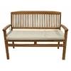 TGF-202 А Садовая скамья Sundays LOMBOK w 120 с подушкой, тик из Индонезии